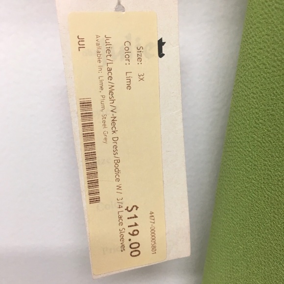 Green Beaded Formal Gown Lace Sheer Sleeve 18/20 - Picture 6 of 7